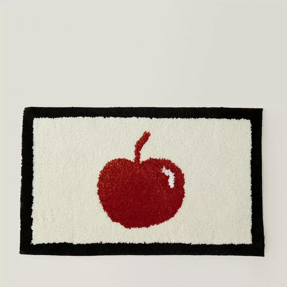 Playful Red Apple Rug