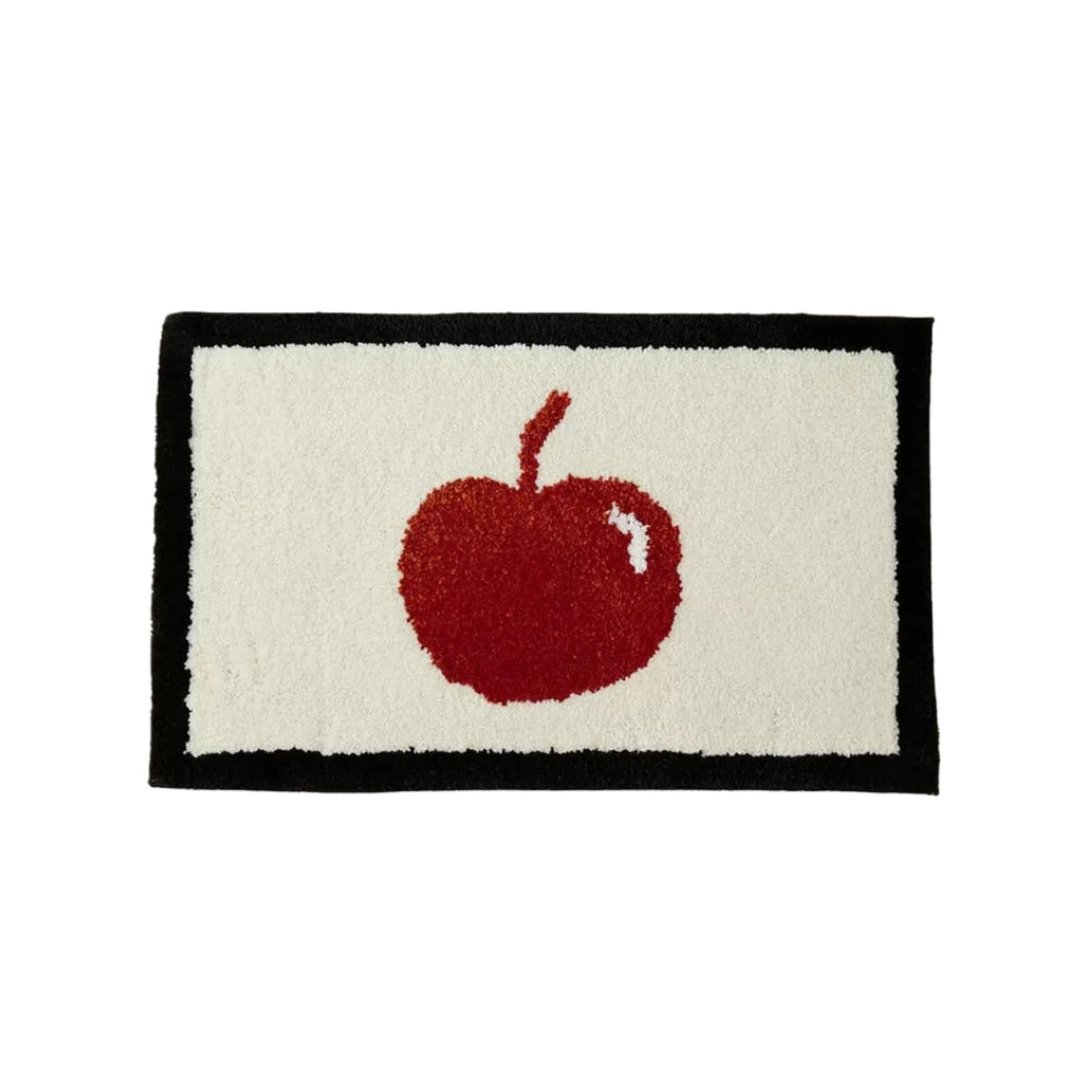 Playful Red Apple Rug