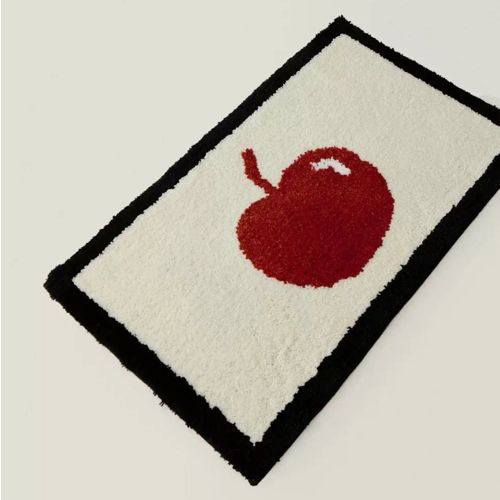 Playful Red Apple Rug