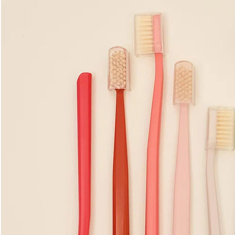 21-Pack Multicolor Premium Toothbrushes Set - Bulk Oral Care Brushes