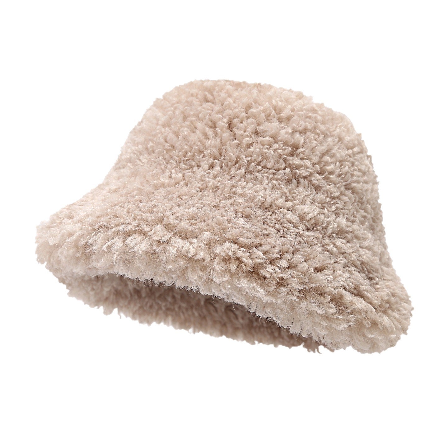 New Style Solid Color Simple Casual Fisherman Hat for Women, Autumn and Winter Street Fashion Warm Bucket Hat, Face Slimming Sunshade
