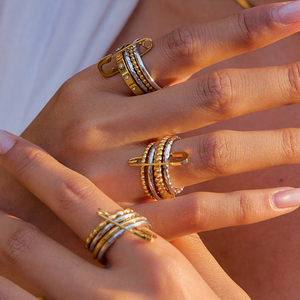 Stainless Steel Multi-layer Stacking Rings
