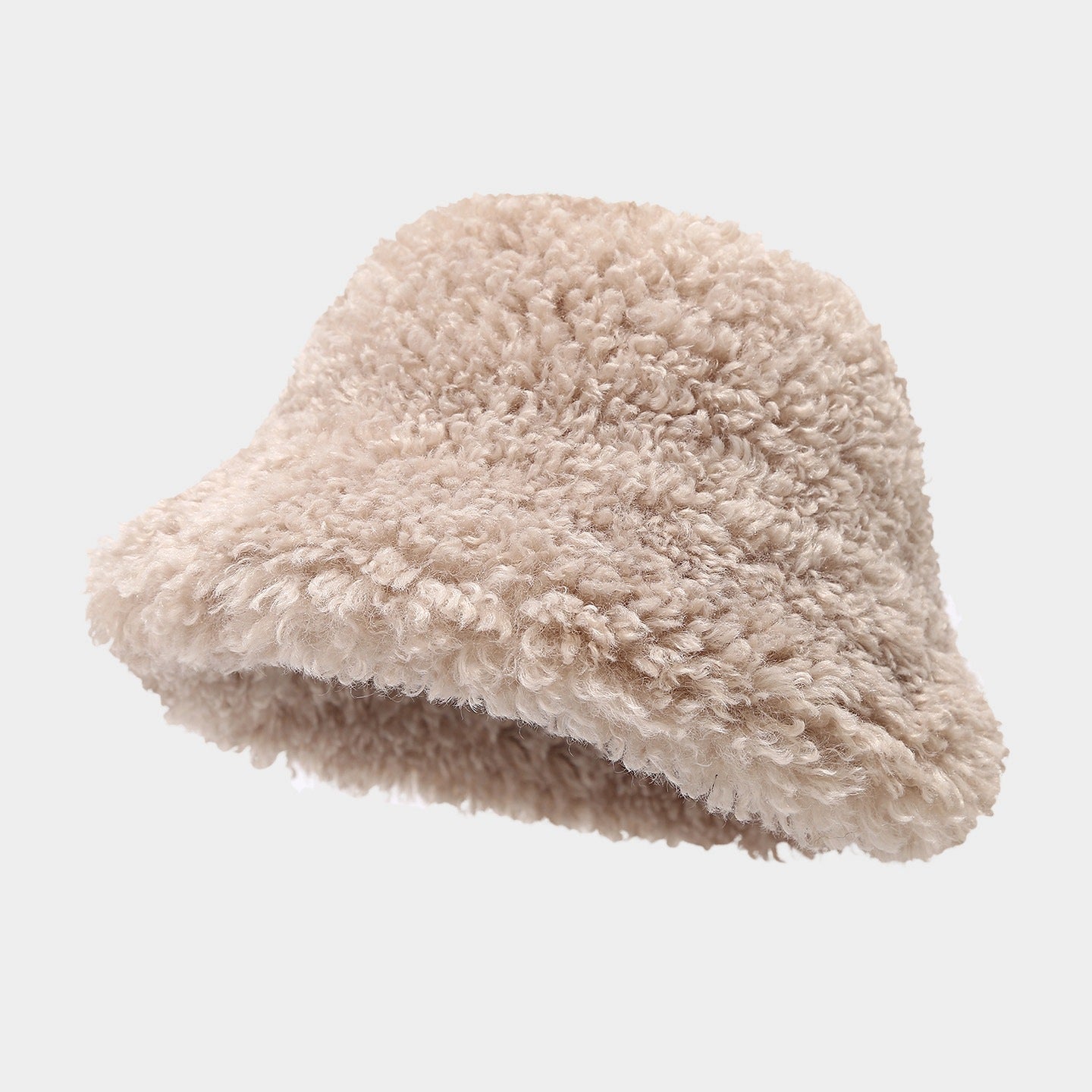 New Style Solid Color Simple Casual Fisherman Hat for Women, Autumn and Winter Street Fashion Warm Bucket Hat, Face Slimming Sunshade