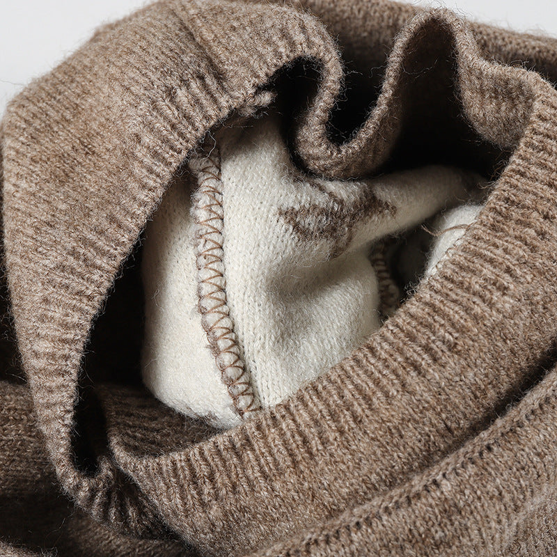 Cotton Bowknot Pullover Hat Autumn Winter Thickened European and American Style Women's Turban Hat Maternity Hat