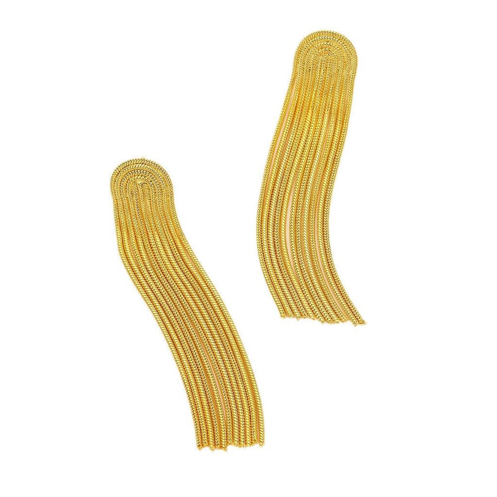 Long Stainless Steel Tassel Earrings