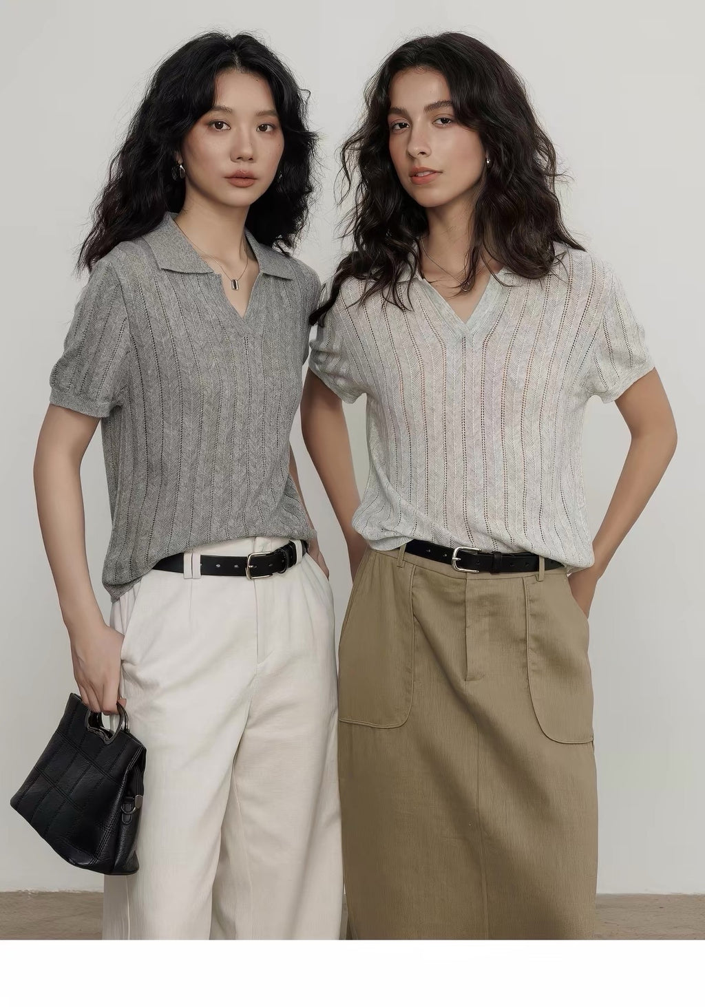Tencel Linen Knit T-Shirt