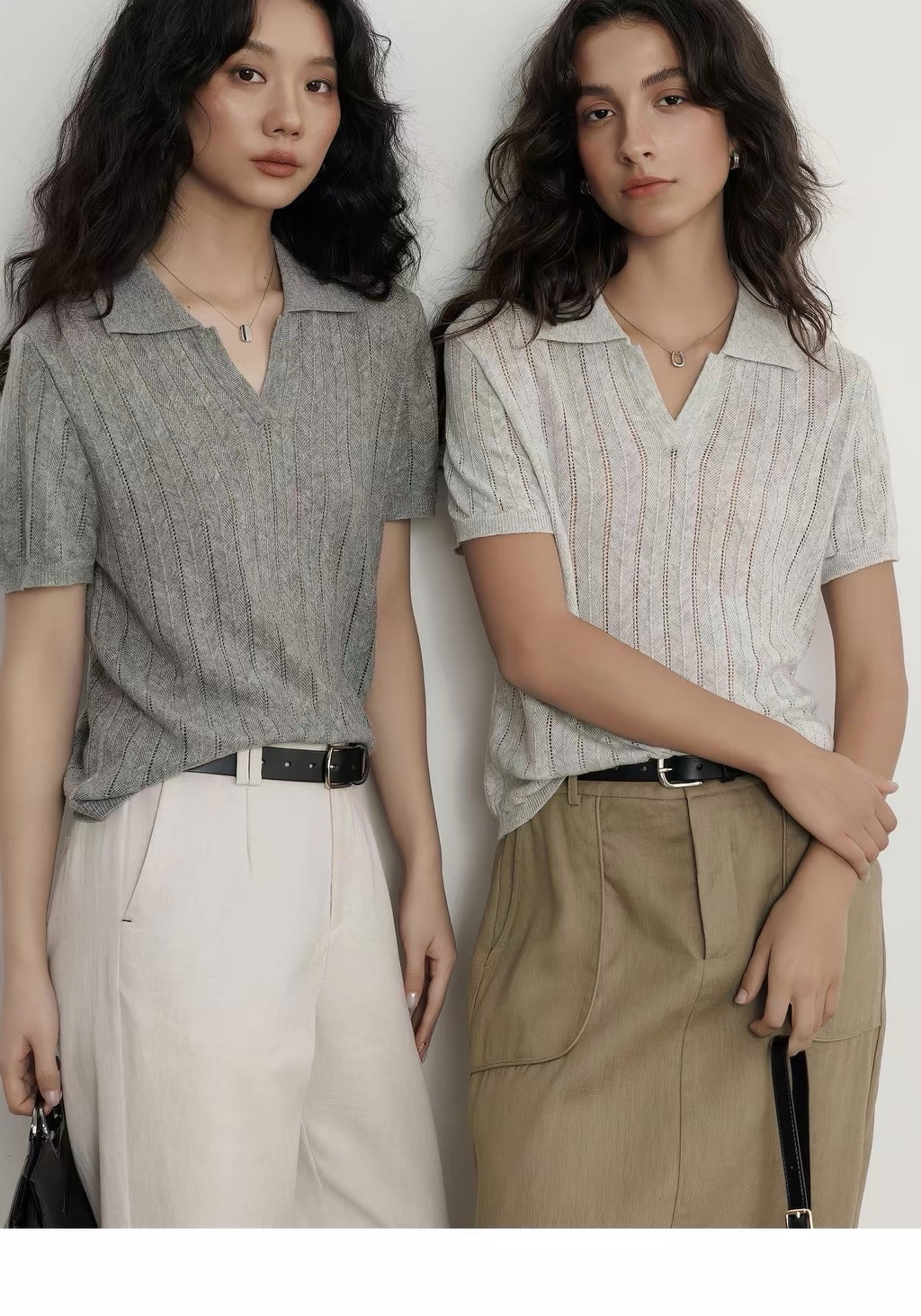 Tencel Linen Knit T-Shirt