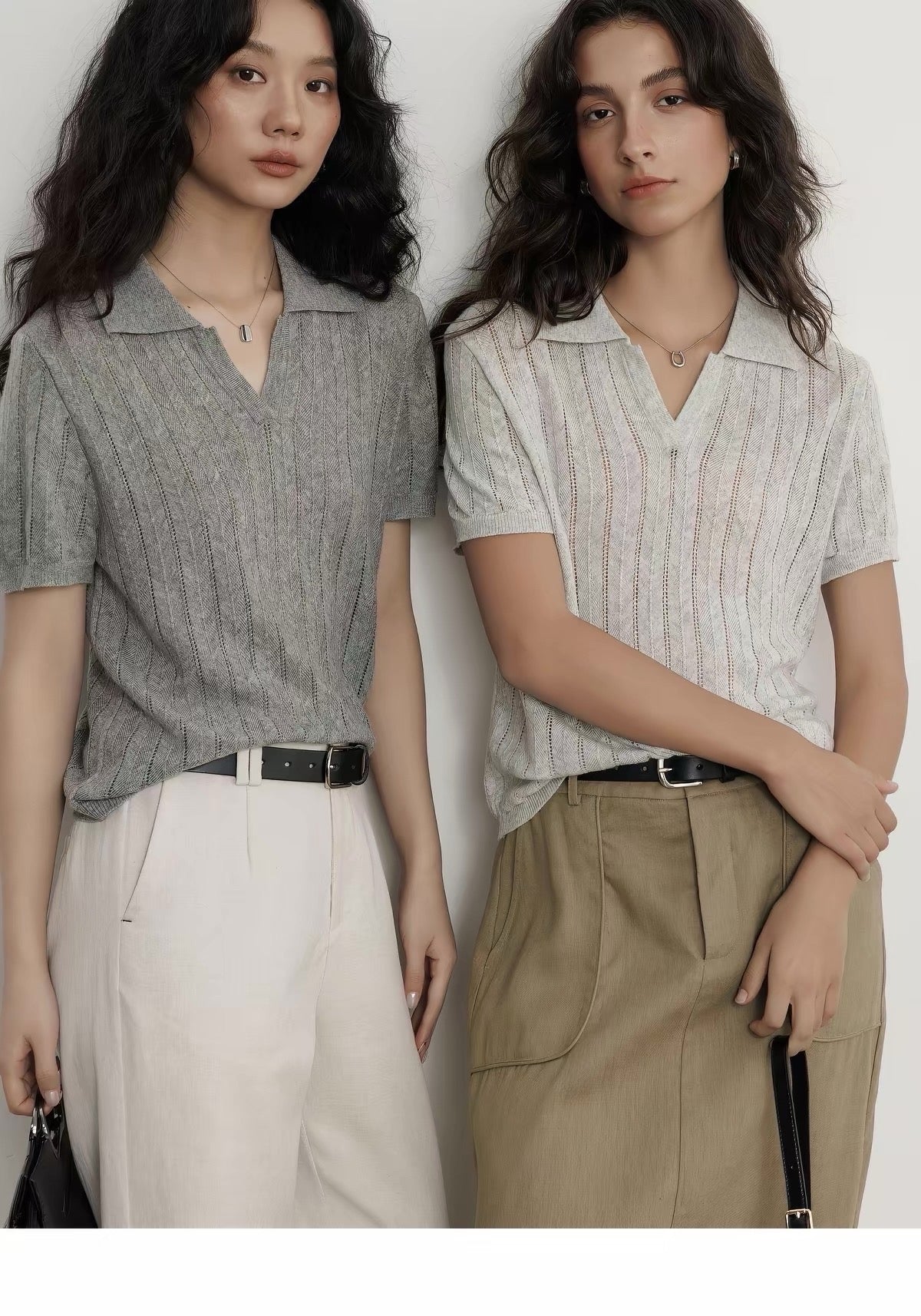 Tencel Linen Knit T-Shirt