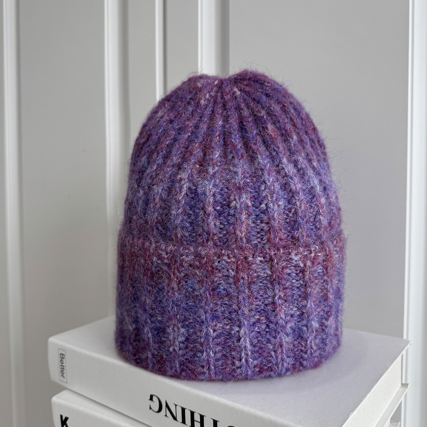 Knitted Hat Gradient Tie-Dye Rainbow Knitted Hat Winter Warm Sports Casual Fashion Wool Hat