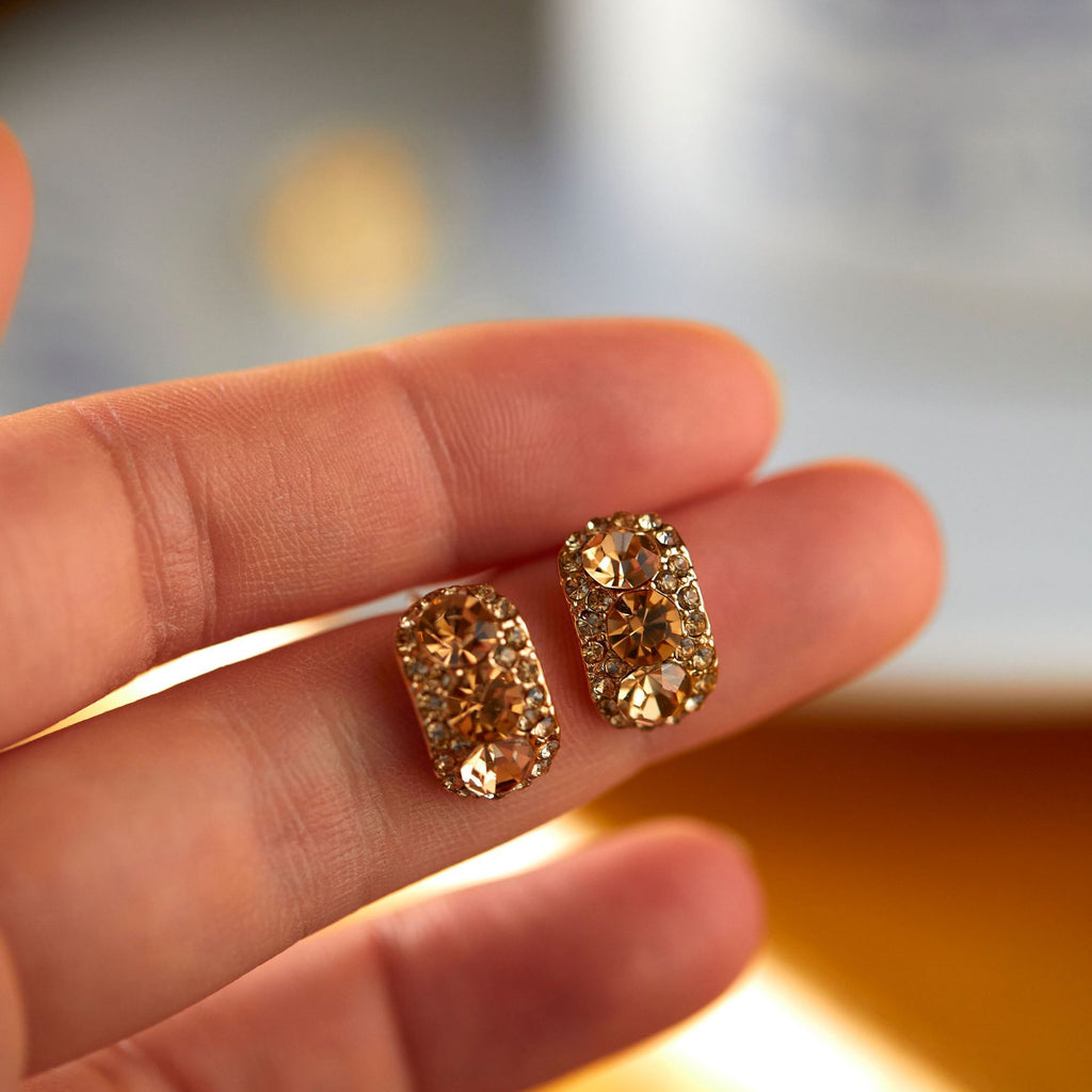 Autumn Winter Warm Color Series Earrings